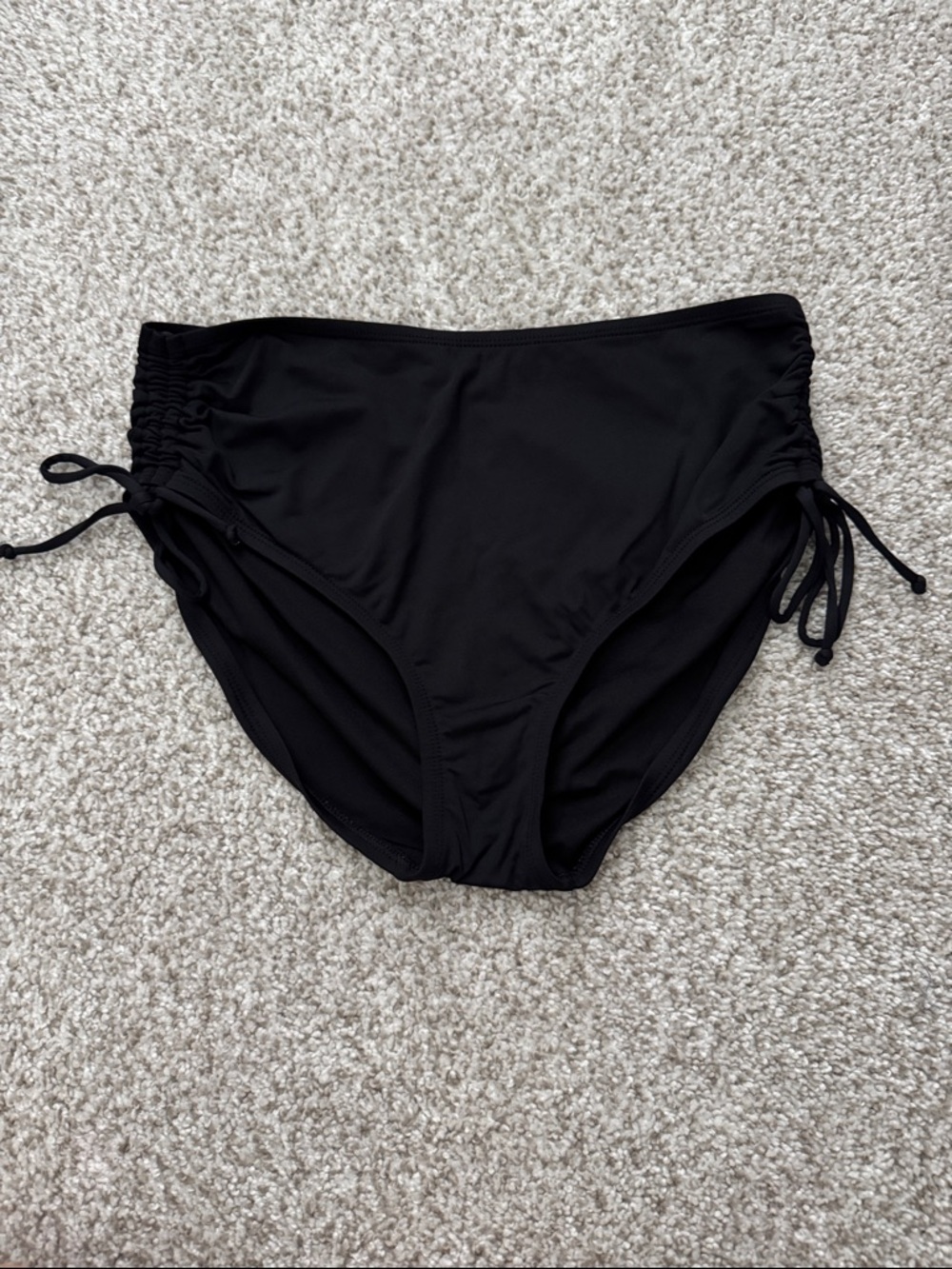 Beach House Hayden Side Tie Bikini Black Bottom